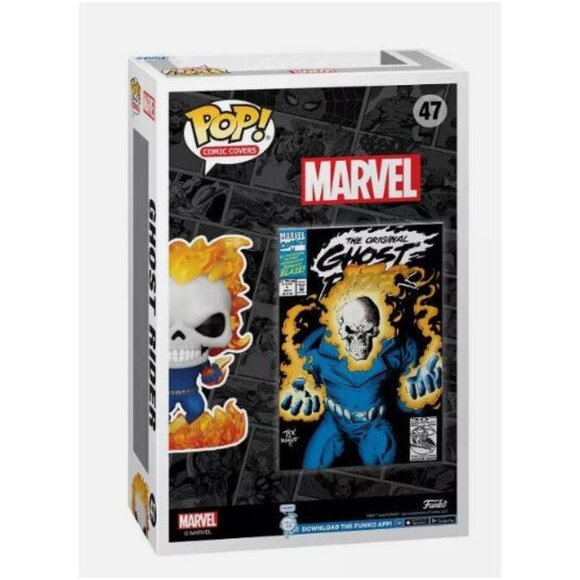 Funko Pop Comic Covers Marvel Ghost Rider #47 Target Exclusive Vinyl Figure - Picture 9 of 9